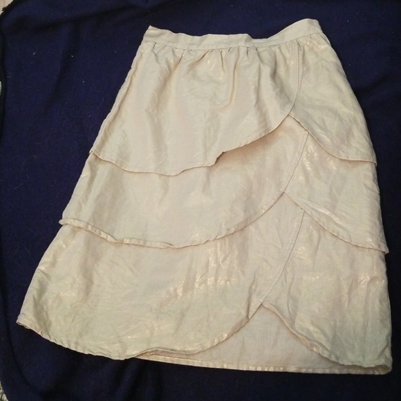 Anthropologie gilded lily skirt - Picture 2 of 4